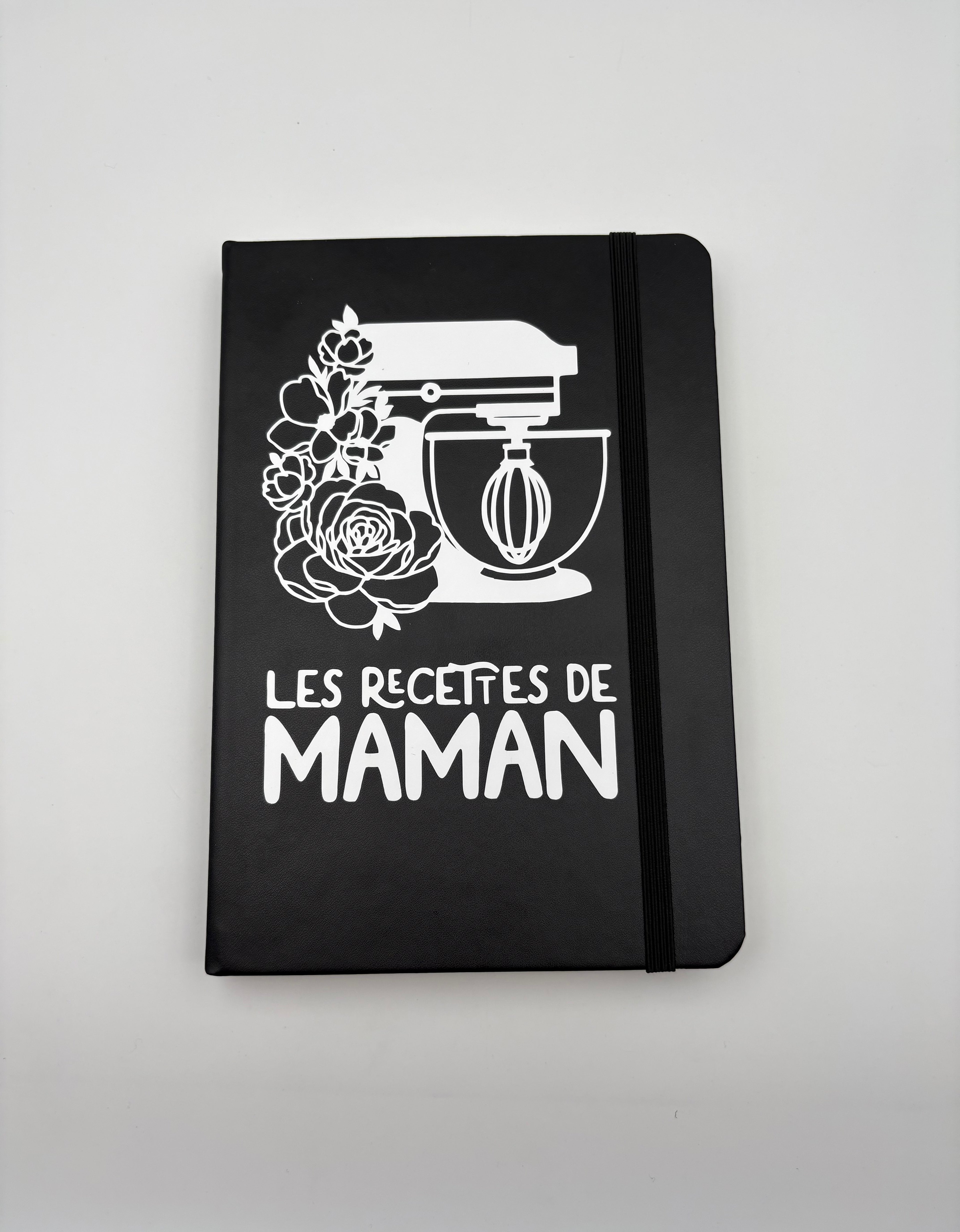 Carnet de Recettes Maman  personnalisé - Cahier de recettes personnalisé Maman - fête des Mères