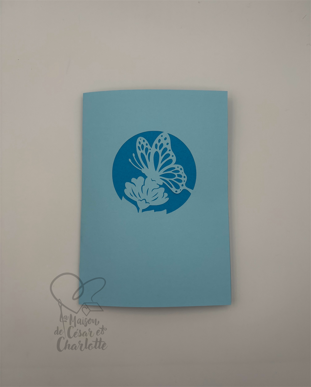 Carte pop-up «Envolée de Papillon»